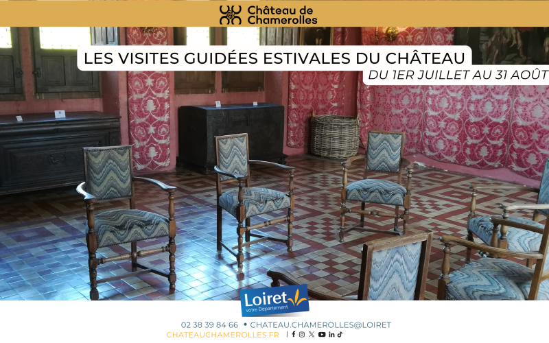 Les visites guidées estivales du château